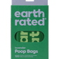 Earth Rated Poop Bags Tie Handle Scented (120 Bags)