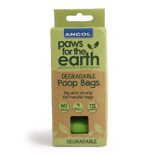 Ancol Biodegradable Refill Roll Poop Bags (60pk)