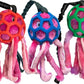 Hem & Boo Octopus Holey Ball Dog Toy with Elasticated Bungee Handle