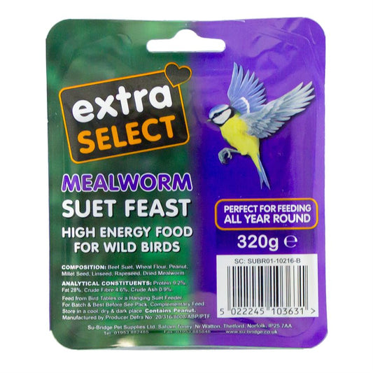 Extra Select Mealworm Suet Feast 320g