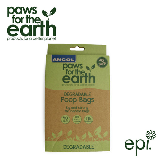 Ancol Flat Pack Degradable Poop Bags (40pk)