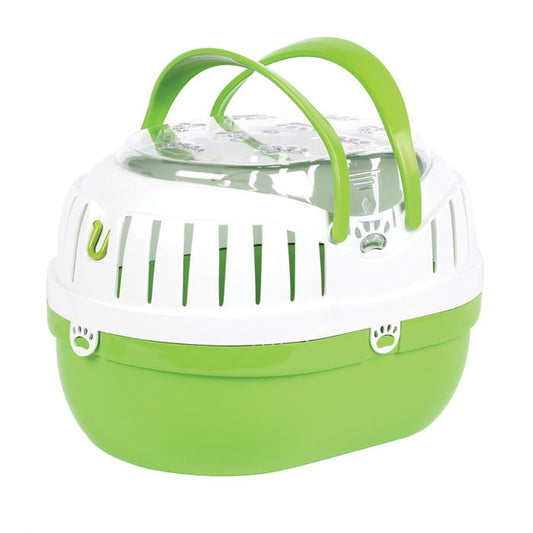 Happy Pet Small Animal Carrier Green 26cm