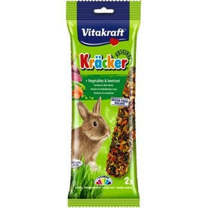 Vitakraft Kracker Rabbit Veg & Beetroot (2 pack) 112g