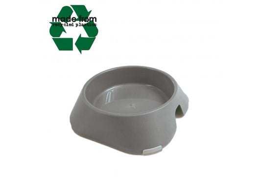 Ancol Made From Recycled Plastics Pet Bowl Grey