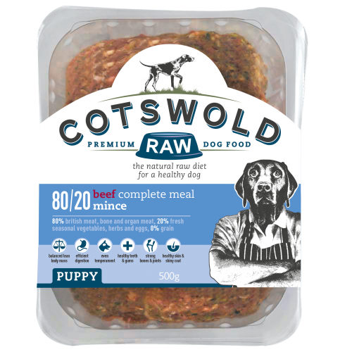 Cotswold 80/20 Puppy Beef Mince