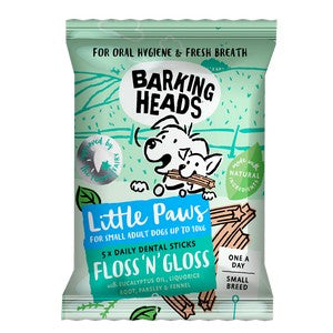 Barking Heads Floss & Gloss Small Breed (5pk) 150g