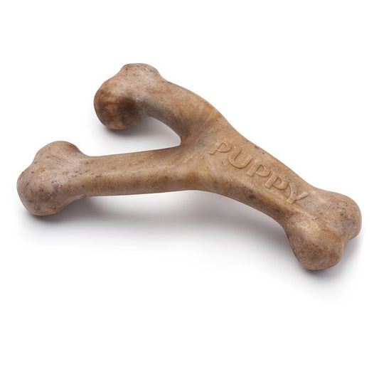 Benebone Puppy Wishbone Bacon Chew