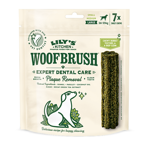 Lily's Kitchen Woofbrush Dental Chew Large (Pack of 7)