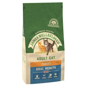 James Wellbeloved Turkey Oral Care Adult Cat Dry