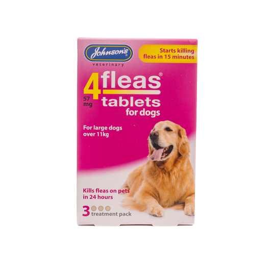 Johnson's 4 Fleas Large Dog Flea Tablets (3pk)