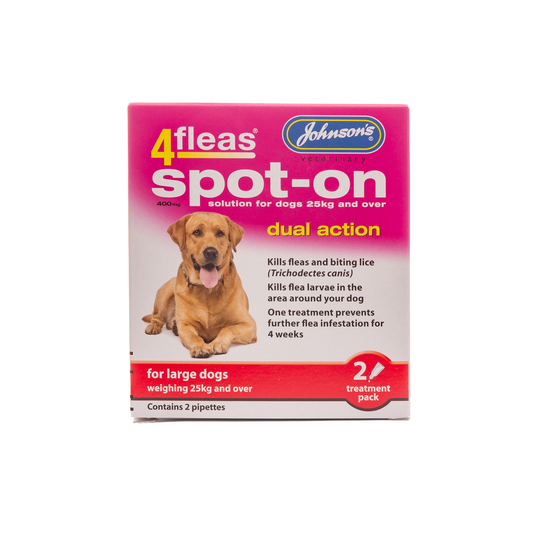 Johnson's 4 Fleas Spot-on Large Dog 400mg