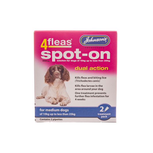 Johnson's 4 Fleas Spot-on Medium Dog 250mg