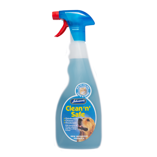 Johnson's Clean 'n' Safe Disinfectant for Cats & Dogs 500ml
