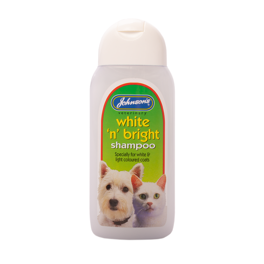 Johnson's Dog & Cat White 'n' Bright Shampoo 200ml