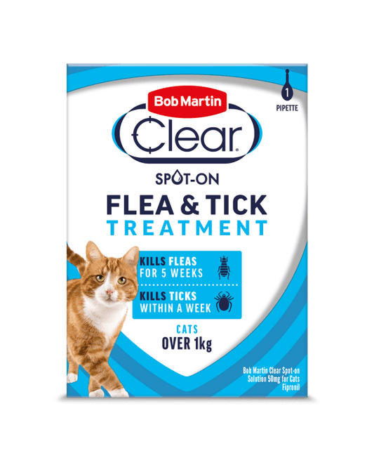 Bob Martin Clear Flea Clear Spot-on for Cats