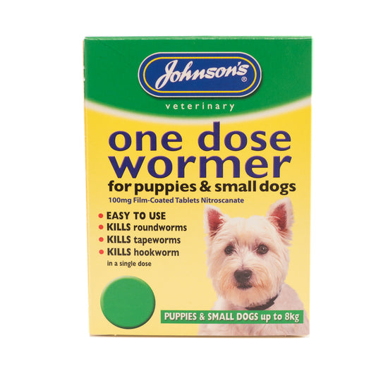 Johnson's Dog One Dose Wormer