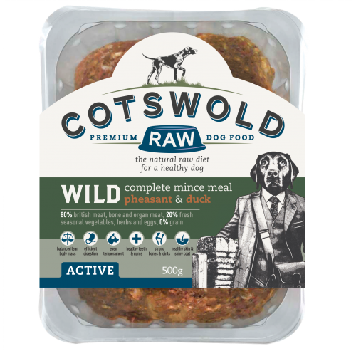 Cotswold 80/20 Wild Range Pheasant & Duck Mince