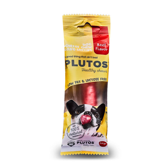 Plutos Cheese & Beef Large