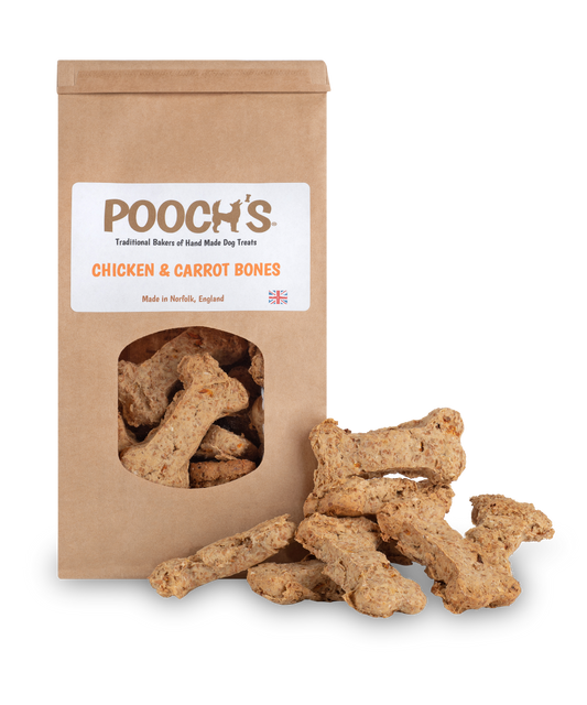 Pooch's Chicken & Carrot Bones