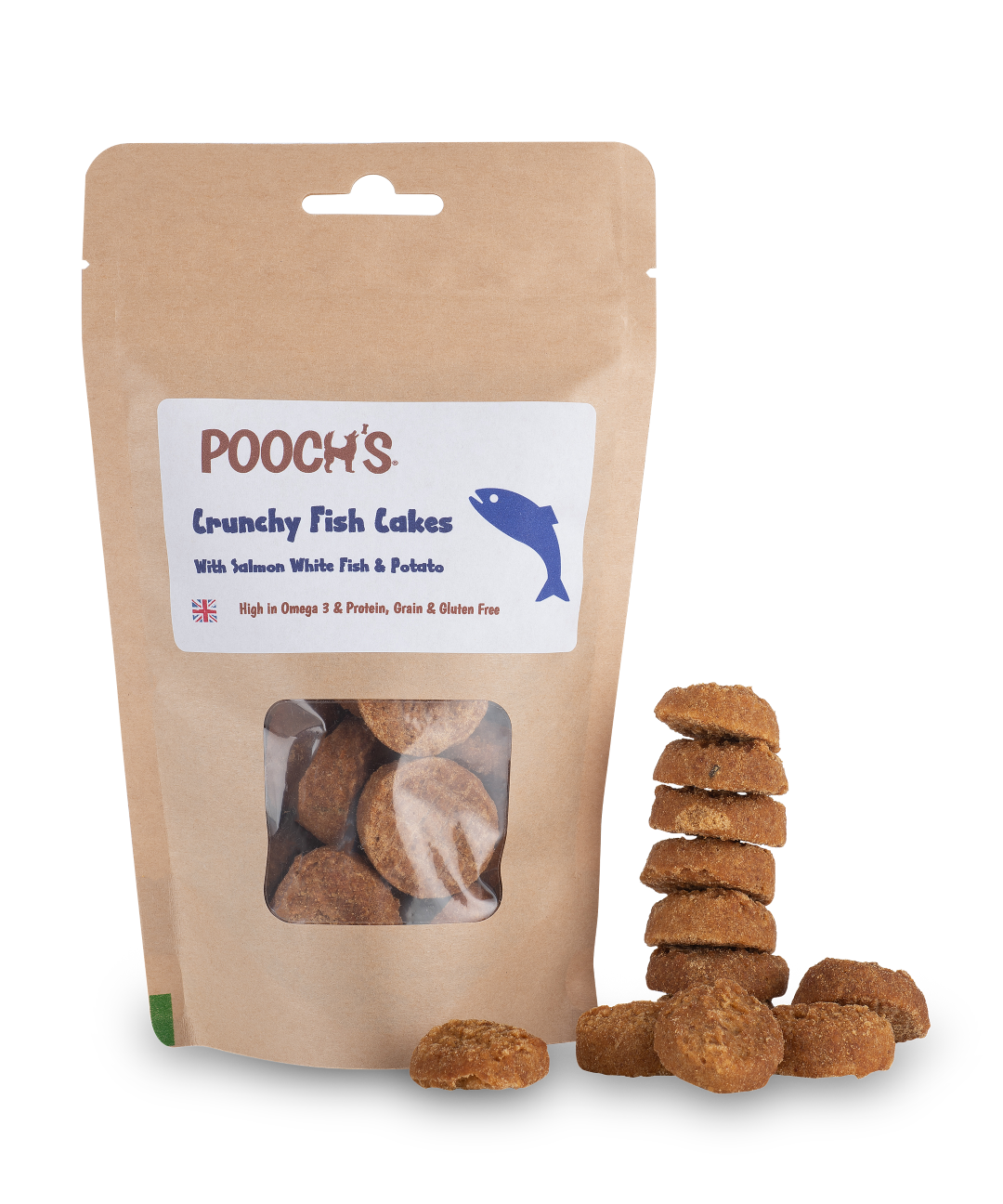 Pooch's Crunchy Fish Cakes
