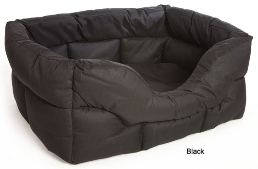P&L Waterproof Rectangle Bed Black