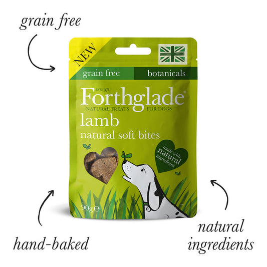 Forthglade Soft Bite Treats Lamb Grain Free 90g