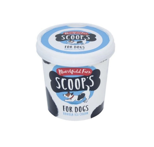 Scoops Ice Cream for Dogs Vanilla 125ml