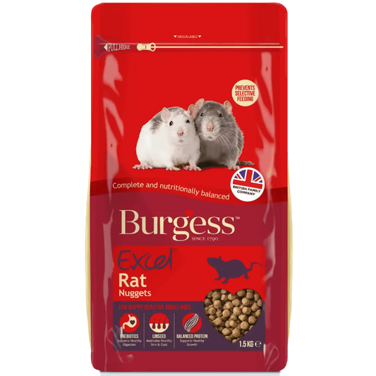 Burgess Excel Rat Nuggets 1.5kg