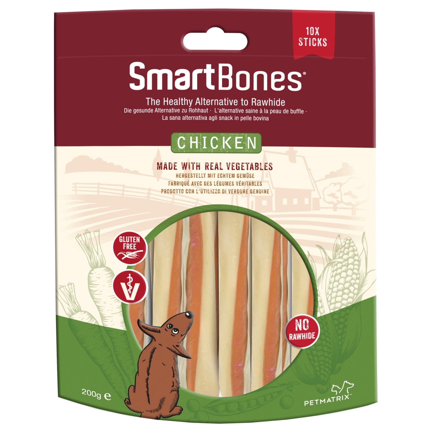 SmartBones Smartsticks Chicken (10pk) 200g