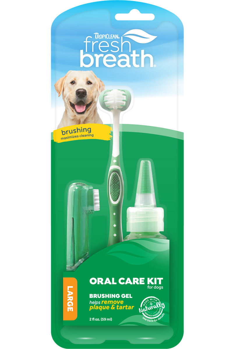 TropiClean Oral Care Kit for Large Dogs 59ml