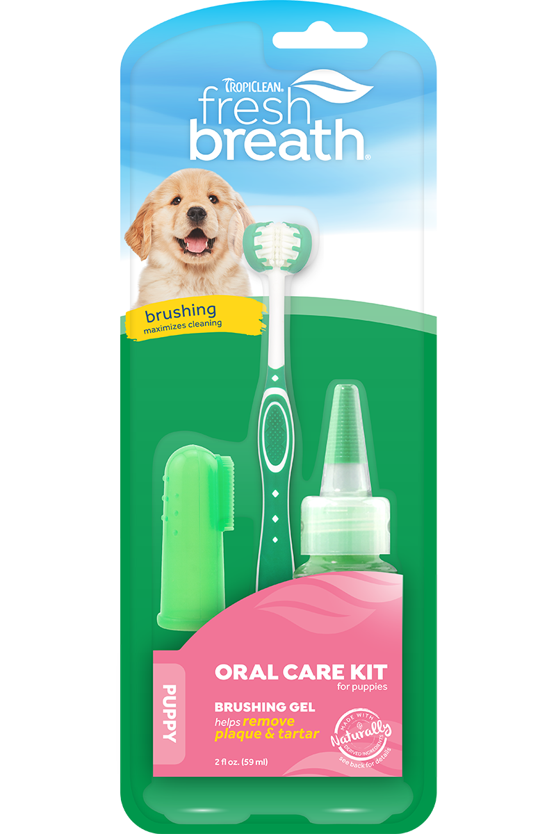 TropiClean Fresh Breath Puppy Oral Care Kit 59ml