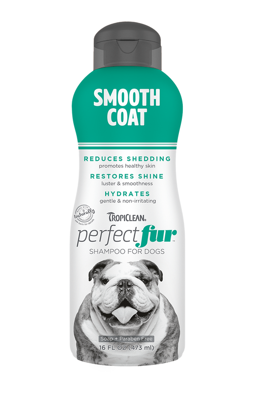 TropiClean Perfect Fur Smooth Coat Shampoo for Dogs 473ml