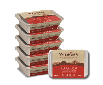 Wilsons Premium Raw Frozen Beef Hot Pot Tub (500g)