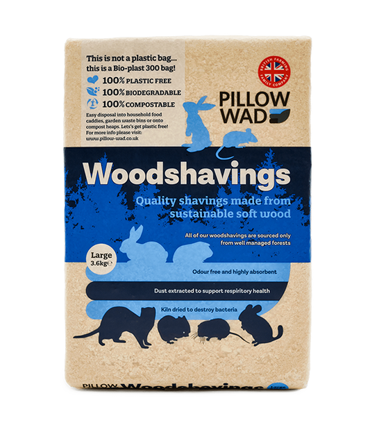 Pillow Wad Woodshavings