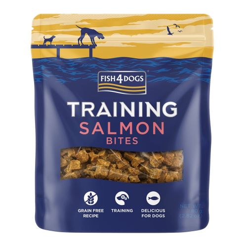 Fish4Dogs Training Salmon Bites 80g