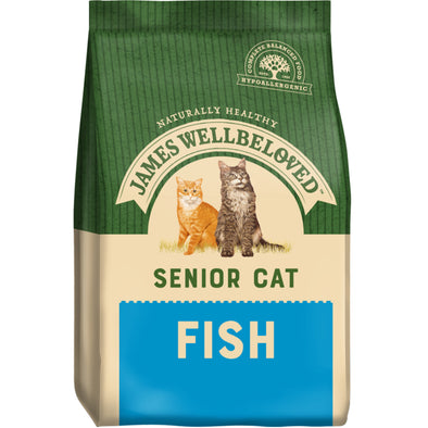 James Wellbeloved Ocean White Fish & Rice Senior Cat Dry