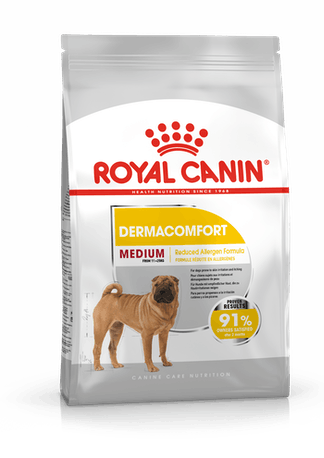 Royal Canin Dermacomfort Medium Dog Dry Food