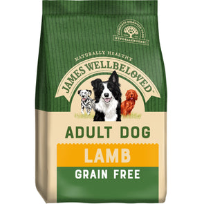 James Wellbeloved Lamb & Veg Grain Free Adult Dry Dog