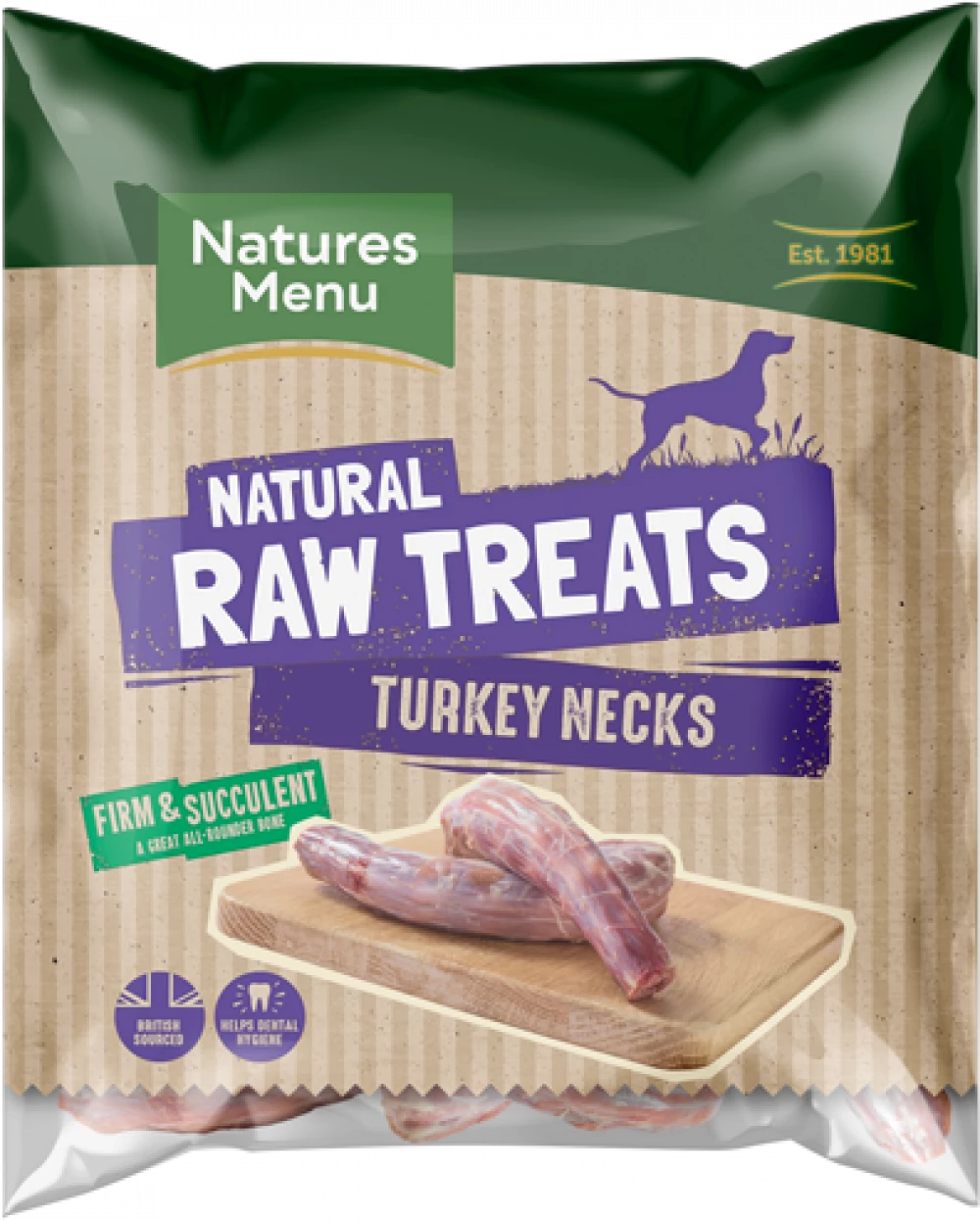 Natures Menu Turkey Necks (2 pack)