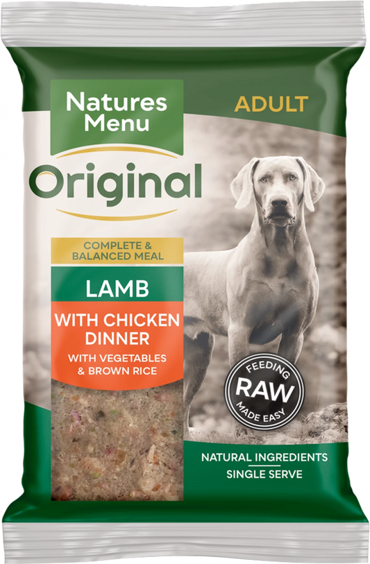 Natures Menu Lamb with Chicken Dinner 300g