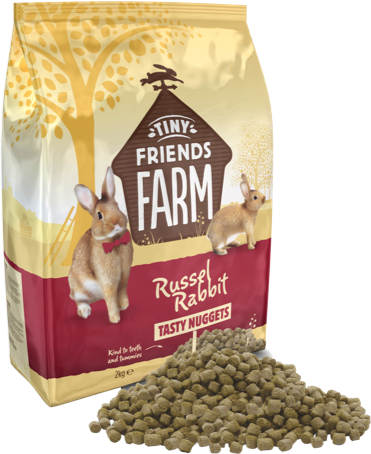 Tiny Friends Farm Russel Rabbit Tasty Nuggets 2kg