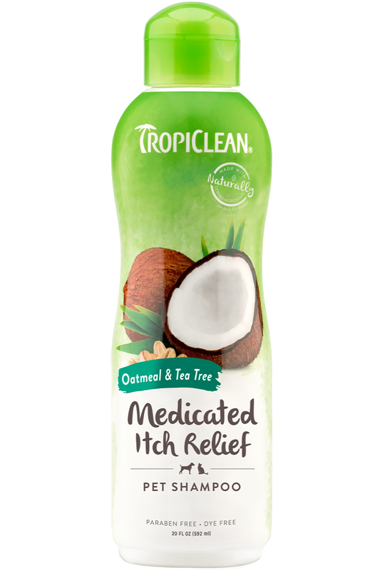 TropiClean Oatmeal & Tea Tree Shampoo